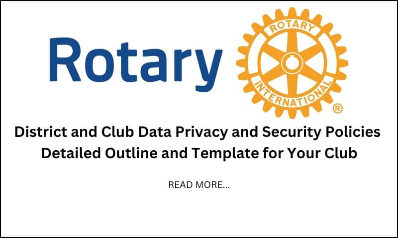 Club Data Security and Privacy Info