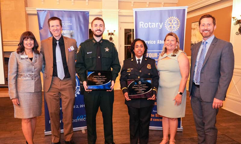 PV Rotary Honors First Responders
